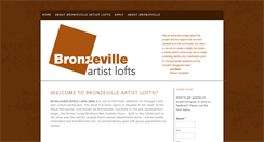 Desktop Screenshot of bronzeville-artist-lofts.com